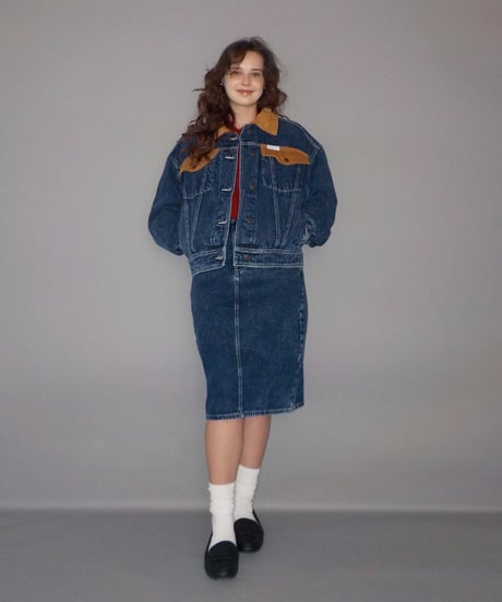 Tostalgic denim skirt / blue