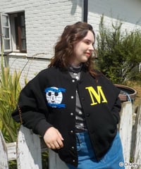Mickey Mouse stadium jacket / black