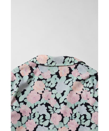 Tailored jacket / black floral