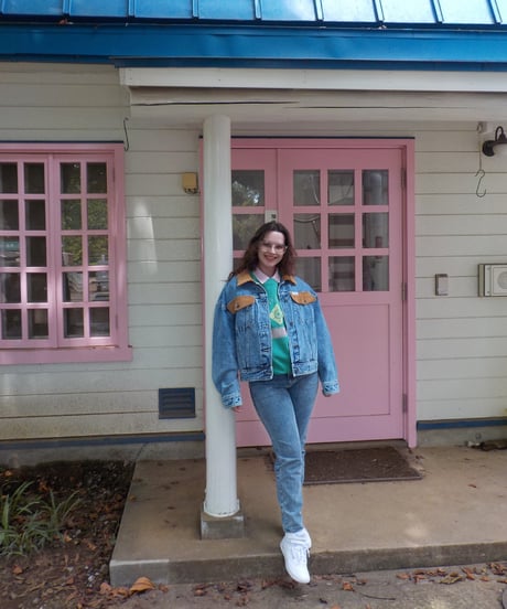 Tostalgic denim pants / acid wash