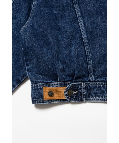 2way corduroy denim jacket /  blue