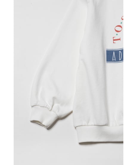 Tostalgic adventures sweatshirts / white