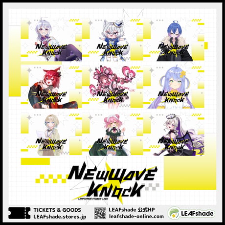 【LEAFSTORE名古屋】11/21 NEW WAVE KNOCK グッズ販売ページ
