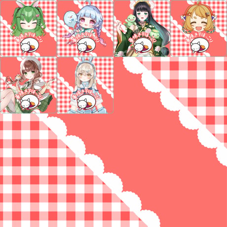 Vtuber collaboration event 壺焼き芋ほっこり　コラボランダムグッズ