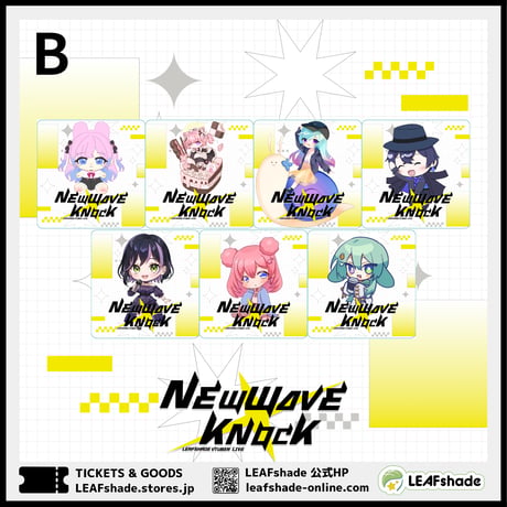 【LEAFSTORE名古屋】11/21 NEW WAVE KNOCK グッズ販売ページ