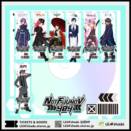 【LEAFSTORE埼玉】11/7 NOT FOUND V 404　推しのぼり