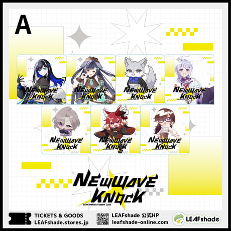 【LEAFSTORE名古屋】11/21 NEW WAVE KNOCK グッズ販売ページ