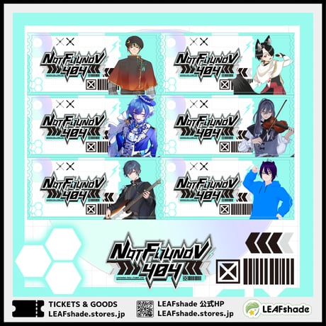 【LEAFSTORE埼玉】11/7 NOT FOUND V 404　イベントチケット