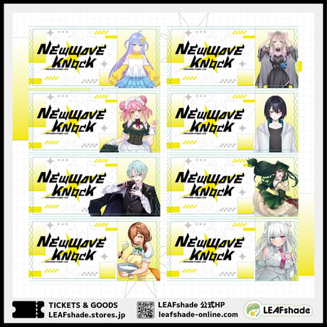 【LEAFSTORE名古屋】11/21 NEW WAVE KNOCK イベントチケット