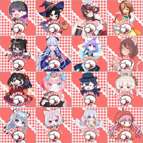 Vtuber collaboration event 壺焼き芋ほっこり　コラボランダムグッズ