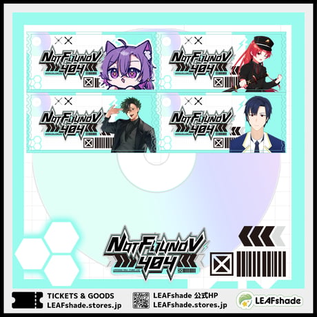 【LEAFSTORE埼玉】11/7 NOT FOUND V 404　イベントチケット
