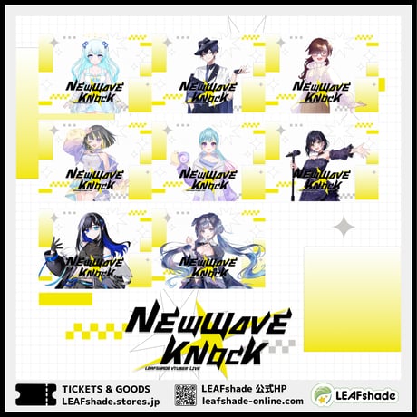 【LEAFSTORE名古屋】11/21 NEW WAVE KNOCK グッズ販売ページ