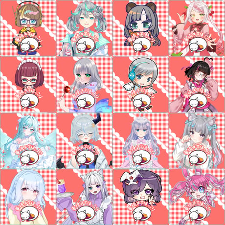 Vtuber collaboration event 壺焼き芋ほっこり　コラボランダムグッズ