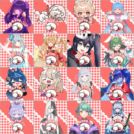 Vtuber collaboration event 壺焼き芋ほっこり　コラボランダムグッズ