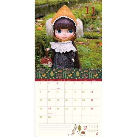2027ブライス壁掛けカレンダー【プレゼント企画対象商品】
