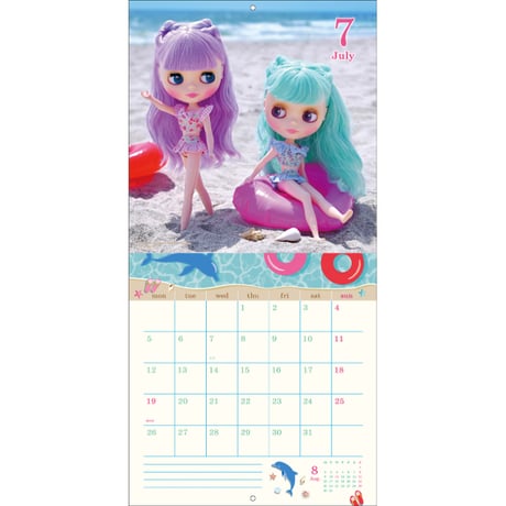 2027ブライス壁掛けカレンダー【プレゼント企画対象商品】