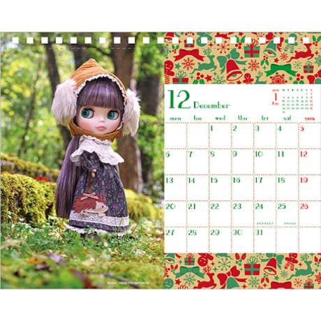 2027ブライス卓上カレンダー【プレゼント企画対象商品】