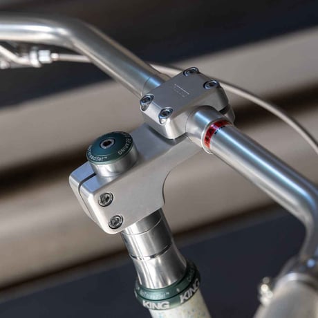 NITTO ニットー VAN STEM オーバーサイズ 1-1/8 スレッドステム シルバー 25.4㎜クランプ BLUELUG ブルーラグ ステム