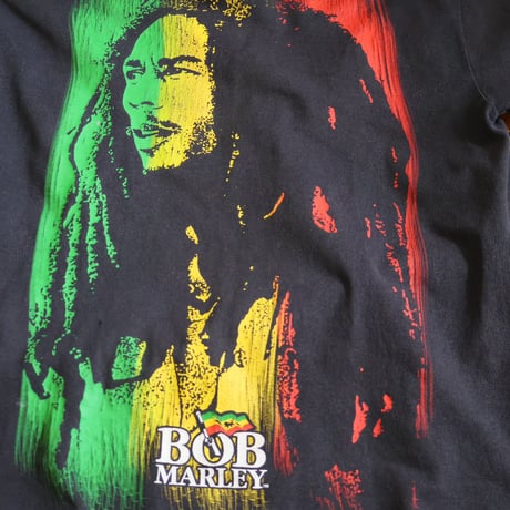 "BOB MARLEY" Used T-Shirt by ZION ROOTS WEAR