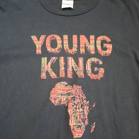 "YOUNG KING" Used T-Shirt