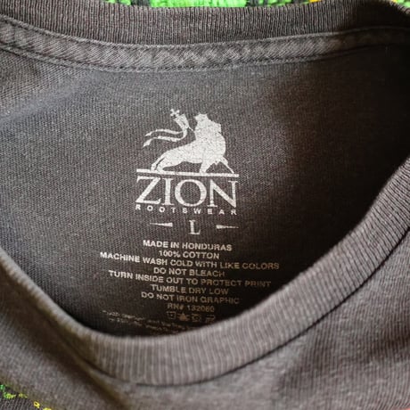 "BOB MARLEY" Used T-Shirt by ZION ROOTS WEAR