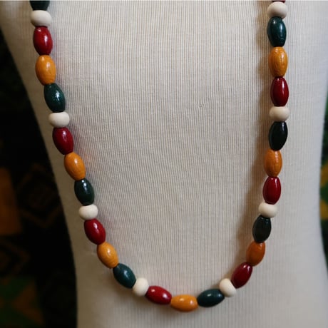 L.A.P.Original Hand Made Necklace Rasta Color