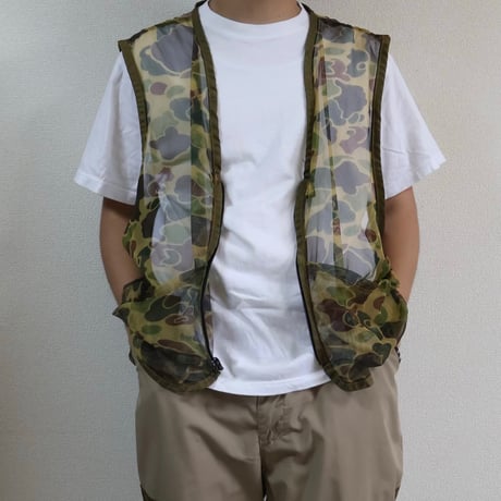 70's~80's "SAFTBAK" Used Hunting Vest