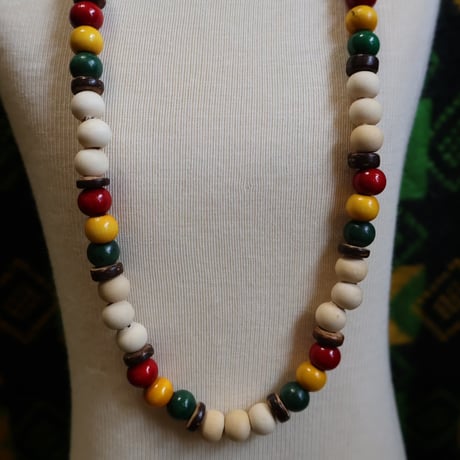 L.A.P.Original Hand Made Necklace Rasta Color
