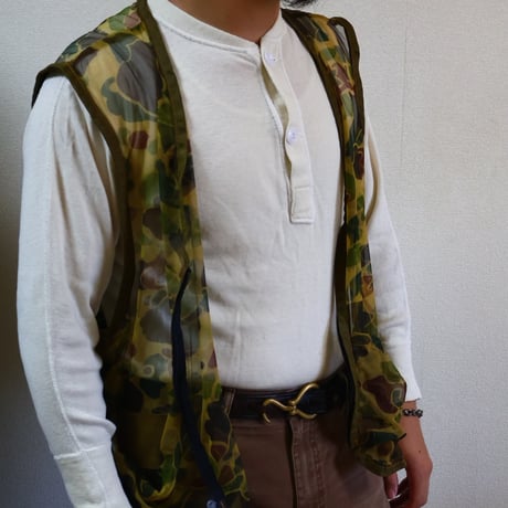 70's~80's "SAFTBAK" Used Hunting Vest