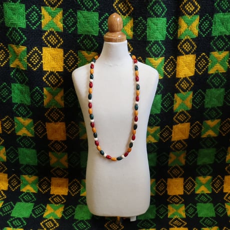 L.A.P.Original Hand Made Necklace Rasta Color