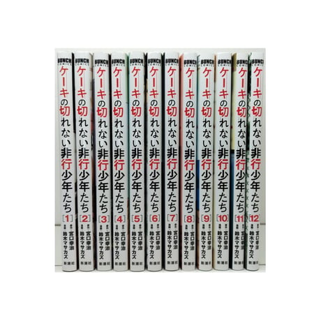 ケーキの切れない非行少年たち 鈴木マサカズ [1-12巻 コミックセット/未完結] 宮口幸治