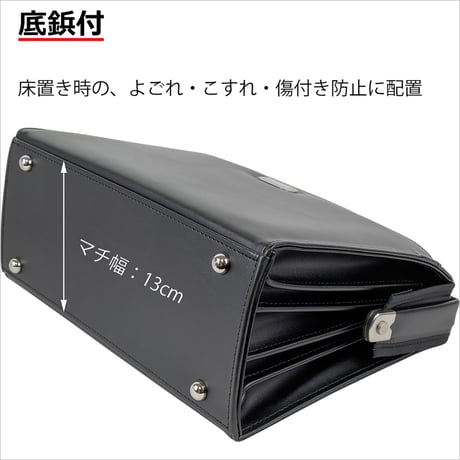 [タケハチ] 竹八謹製 ミニ ダレスバッグ 天然木取手 通勤 旅行 B5 日本製 豊岡生産 + ケーブルバンド2個セット Tm0754