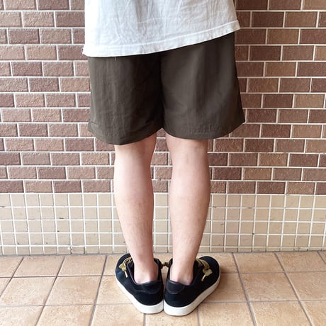 5ivenuts pants 26SUMMER hunt logo nylon shorts OLIVE ファイブナッツ オリジナル ナイロン ショーツ