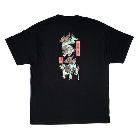 Theories s/s T-shirts 26FALL Igei dragon BLACK セオリーズ Tシャツ 半袖