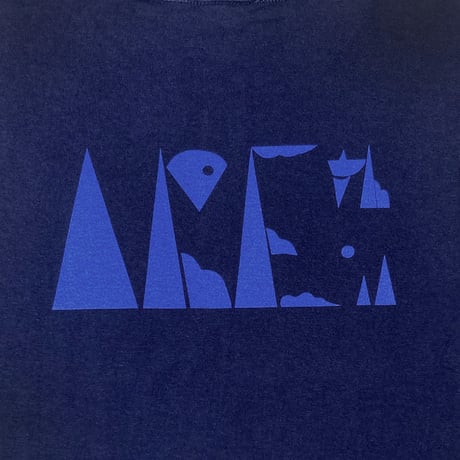 AREth s/s T-shirts 26SUMMER terrain logo INDIGO アース Tシャツ 半袖