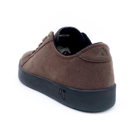 AREth shoes 2026EARLY loll DARK.BROWN VEGUN SUEDE アース スケート シューズ