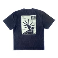 5ivenuts s/s T-shirts 26SUMMER central north sun FADE.BLACK ファイブナッツ オリジナル Tシャツ 半袖