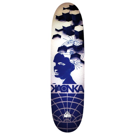 KAONKA directional deck 26FALL team agartha hexagon 8.5"(FB) or 9.1"(FB) カオンカ スケートボード デッキ