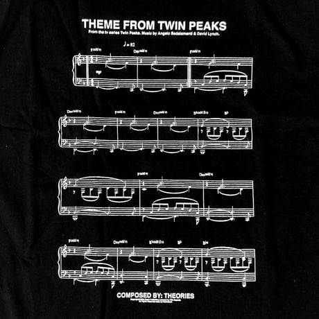 Theories s/s T-shirts 25HOLIDAY dance of deram BLACK セオリーズ Tシャツ 半袖