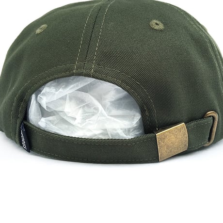 theories cap 26FALL hand of theories twill & suede snapback hat MOSS/BROWN セオリーズ キャップ