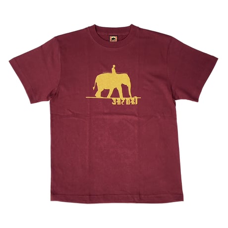 satori s/s T-shirts 26FALL elephant V2 BURGUNDY サトリ Tシャツ 半袖