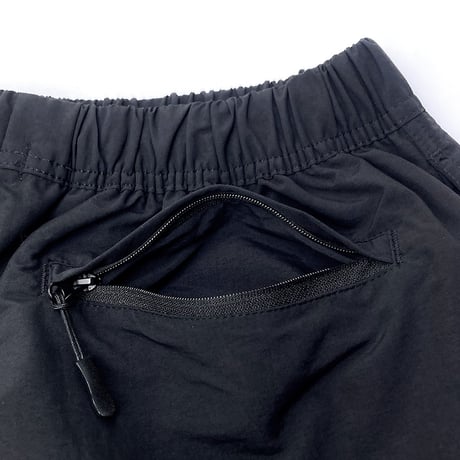 5ivenuts pants 26SUMMER hunt logo nylon shorts BLACK ファイブナッツ オリジナル ナイロン ショーツ