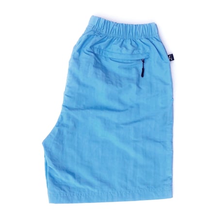 5ivenuts pants 26SUMMER hunt logo nylon shorts POWDER.BLUE ファイブナッツ オリジナル ナイロン ショーツ