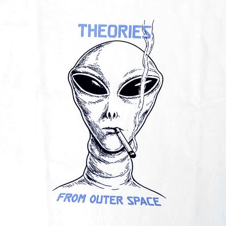 Theories s/s T-shirts 26SUMMER outer space WHITE セオリーズ Tシャツ 半袖