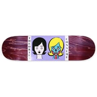 Theories deck 26FALL team consume 8" セオリーズ スケートボード デッキ
