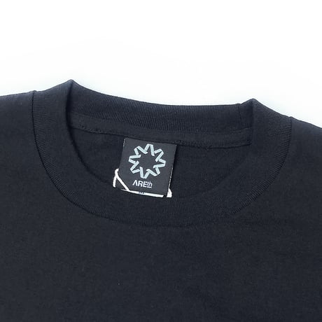 AREth s/s T-shirts 26SUMMER god hand logo BLACK アース Tシャツ 半袖