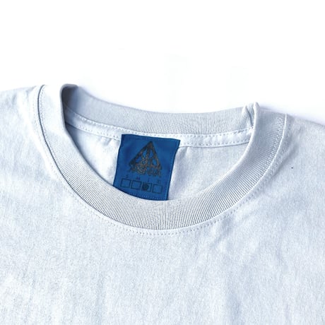 KAONKA s/s T-shirts 26SUMMER DOT-trigonium logo POWDER.BLUE/VIRIDIAN カオンカ Tシャツ 半袖
