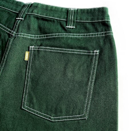 Theories pants 23FALL plaza jean shorts HUINTER.GREEN セオリーズ デニム ショーツ ショート パンツ ショーツ