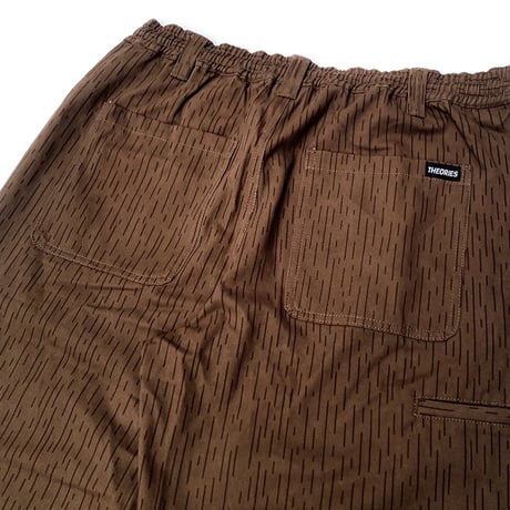 Theories pants 26FALL stamp lounge pants RAIN.CAMO セオリーズ イージー パンツ