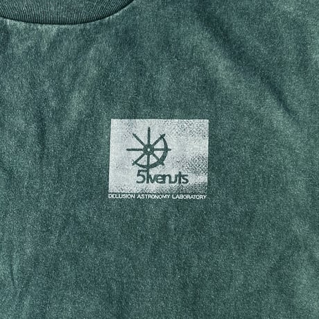 5ivenuts s/s T-shirts 26SUMMER central north sun FADE.GREEN ファイブナッツ オリジナル Tシャツ 半袖